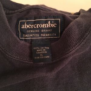 Boys xl Abercrombie baseball shirt